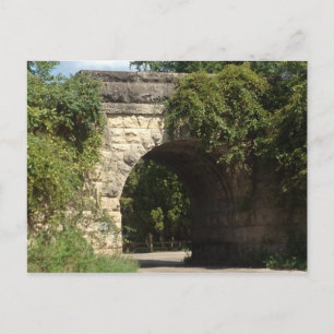 Cartão postal da ponte de comboio - Cedar Rapids