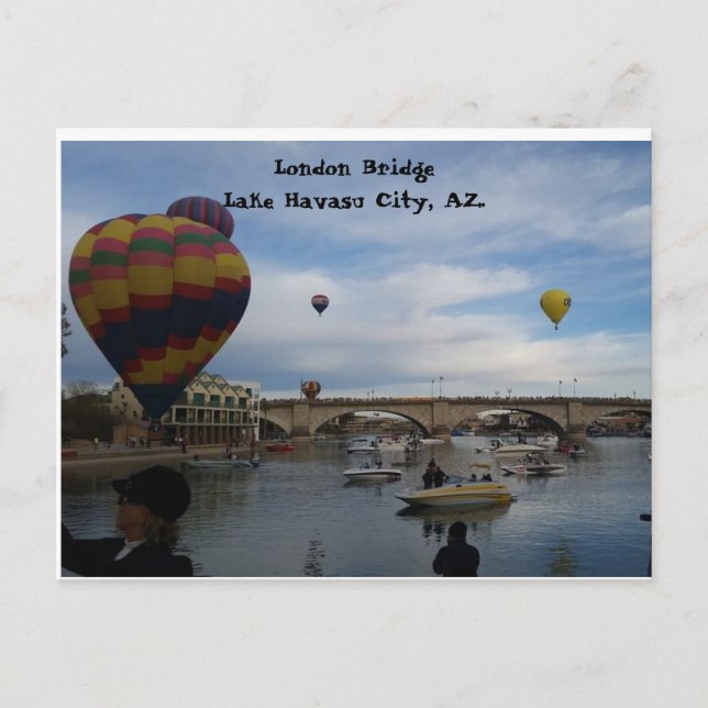 Cartão postal da Ponte de Londres (Frente)