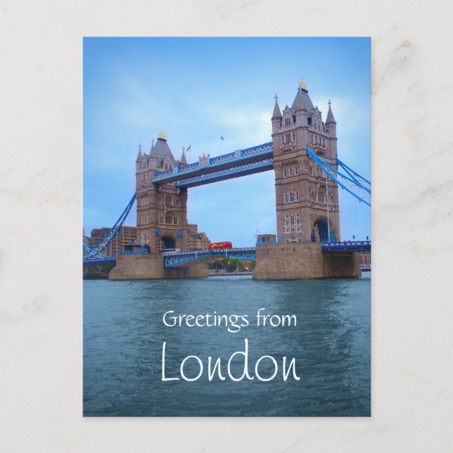 Cartão postal da Ponte de Londres (Frente)