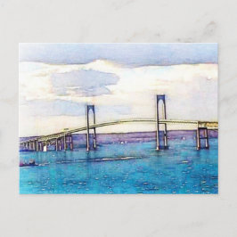 Cartão Postal da Ponte de Newport