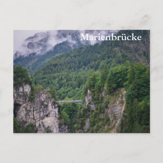 Cartão postal da ponte Marienbrücke