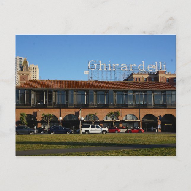 Cartão postal da Praça San Francisco Ghirardelli (Frente)
