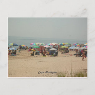 Cartão postal da praia de Cape Henlopen