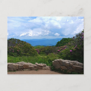Cartão postal da primavera de Blue Ridge