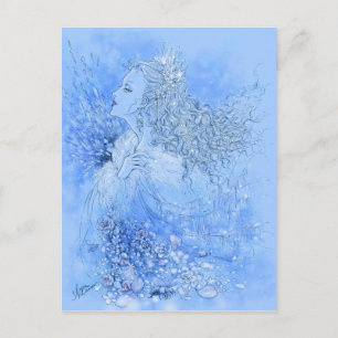Cartão postal da Rainha de Neve