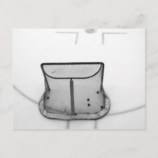 Cartão postal da rede de hóquei