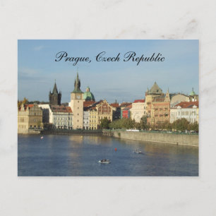 Cartão Postal da República Tcheca Praga