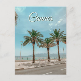 Cartão postal da Riviera Francesa em Cannes França