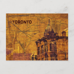 Cartão postal da rua Toronto Queen