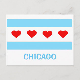 Cartão postal da Sinalizador Coração de Chicago
