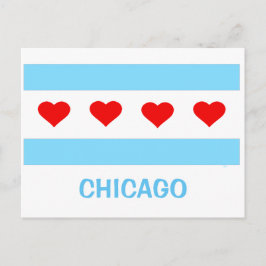 Cartão postal da Sinalizador Coração de Chicago