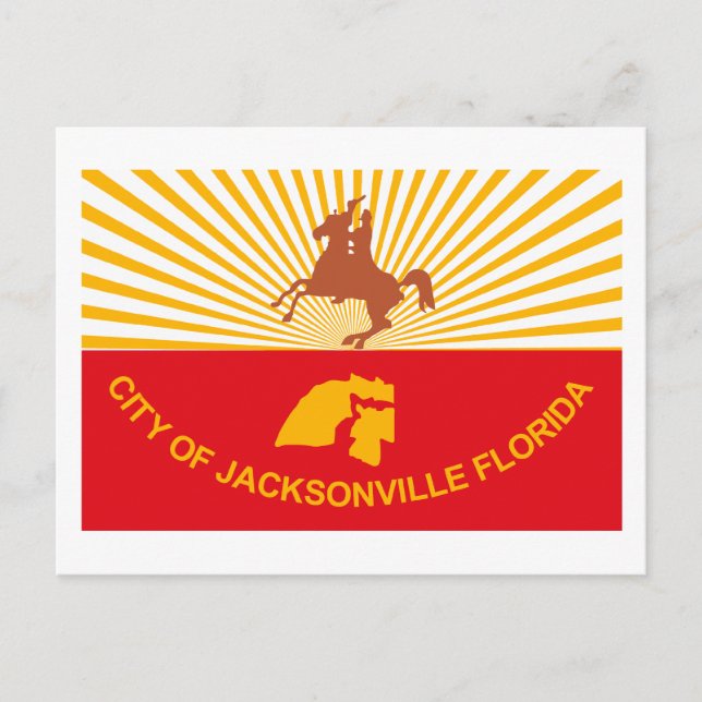 Cartão postal da Sinalizador Jacksonville (Frente)