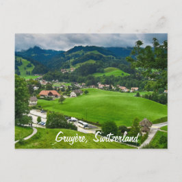 Cartão postal da Suiça Gruyère