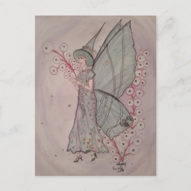 Cartão Postal da Super Bruxa (Frente)