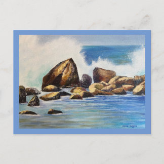 Cartão postal da tempestade