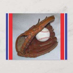 Cartão postal da temporada de beisebol