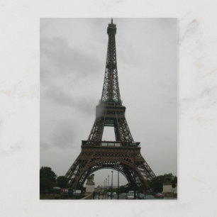 Cartão postal da torre Eiffel