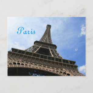 Cartão postal da torre Eiffel