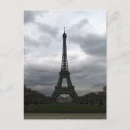 Cartão postal da torre Eiffel