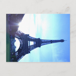 Cartão postal da Torre Eiffel
