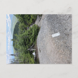 Cartão postal da Trilha Appalachian de New Hampshi