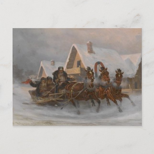 Cartão postal da Troika (Frente)