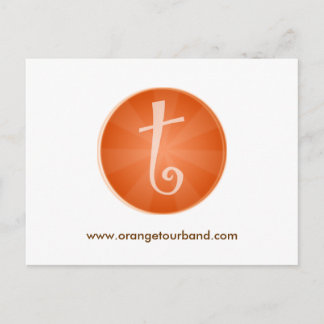 Cartão Postal da Turnê Orange