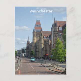 Cartão postal da Universidade de Manchester