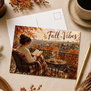 Cartão postal da Varanda Parisiense com Vibrações