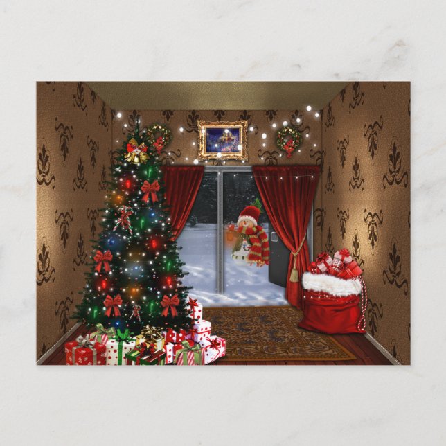 Cartão postal da véspera de Natal (Frente)