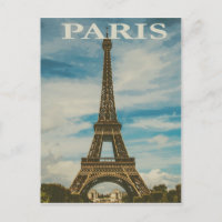 Cartão postal da Viagens vintage Paris