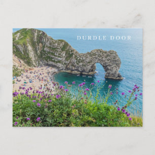 Cartão postal da vista da Dorset Durdle Door