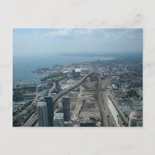 Cartão Postal da Vista da Torre CN (Frente)