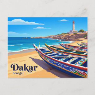 Cartão Postal Dacar Senegal