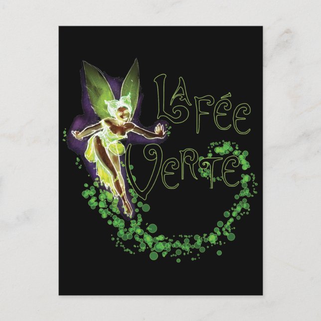 Cartão Postal Dacil Absinthe La Fee Verte III (Frente)