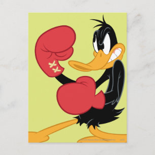 Cartão Postal DAFFY DUCK™ o Boxer