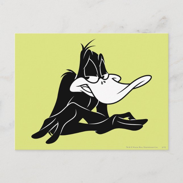 Cartão Postal DAFFY DUCK™ para Cima (Frente)