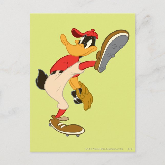 Cartão Postal DAFFY DUCK™ Relógio de Cordas (Frente)
