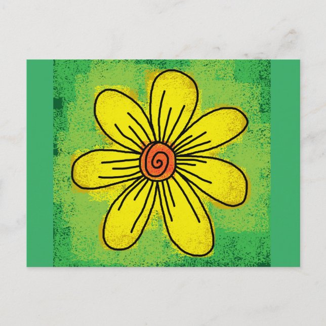 CARTÃO POSTAL DAISY ART (Frente)