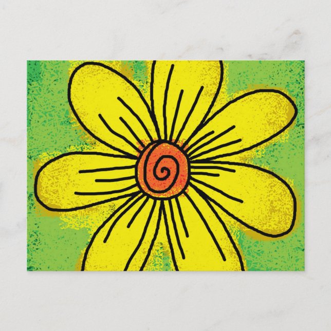 CARTÃO POSTAL DAISY ART (Frente)