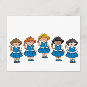 Cartão Postal Daisy Group