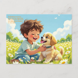 Cartão Postal Daisy Symbolism