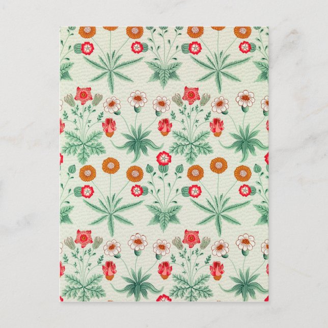 Cartão Postal Daisy, William Morris (Frente)