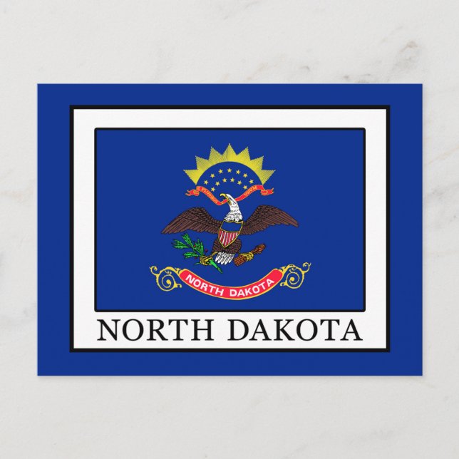 Cartão Postal Dakota do Norte (Frente)