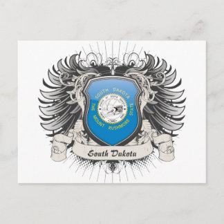 Cartão Postal Dakota do Sul Crest