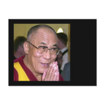 Dalai Lama Rezando pela Paz Mundial