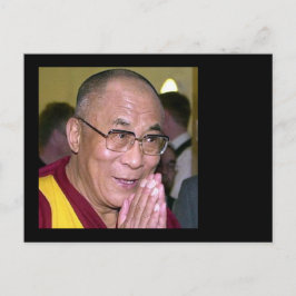 Cartão Postal Dalai Lama Rezando pela Paz Mundial