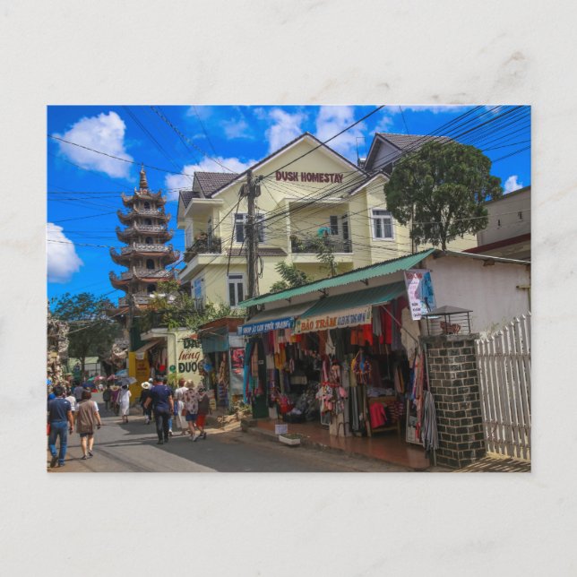 Cartão Postal Dalat Vietnam 2019 (Frente)