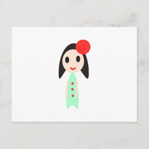 Cartão Postal Dall de desenho animado