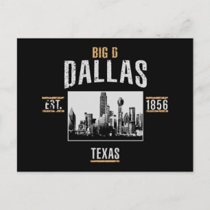 Cartão Postal Dallas